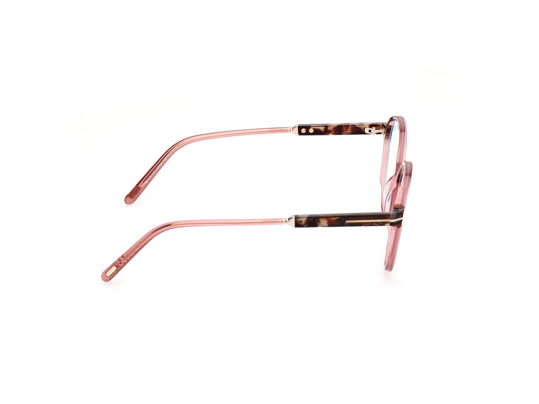 Shiny Light Pink Female Glasses Tom Ford 889214443830