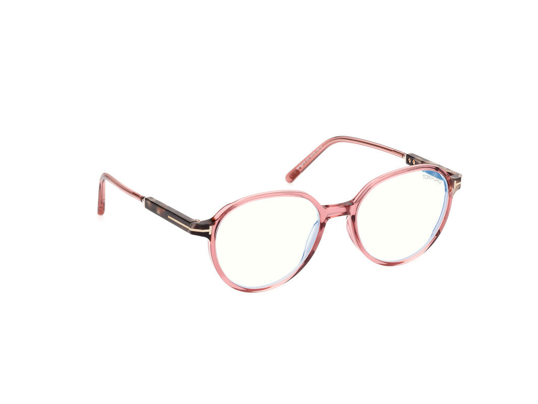 Shiny Light Pink Female Glasses Tom Ford 889214443830