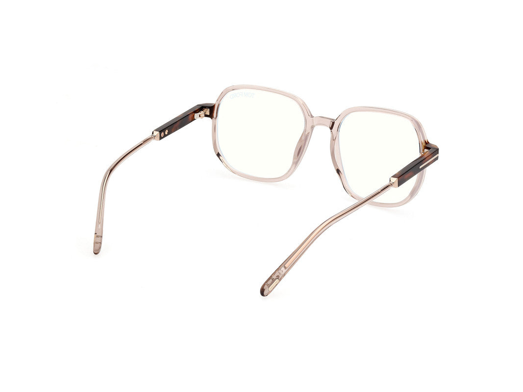 Shiny Light Brown Female Glasses Tom Ford 889214443861