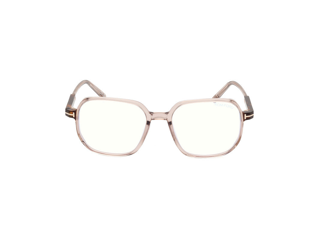 Shiny Light Brown Female Glasses Tom Ford 889214443861