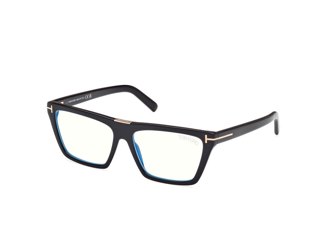 Shiny Black Female Glasses Tom Ford 889214443892