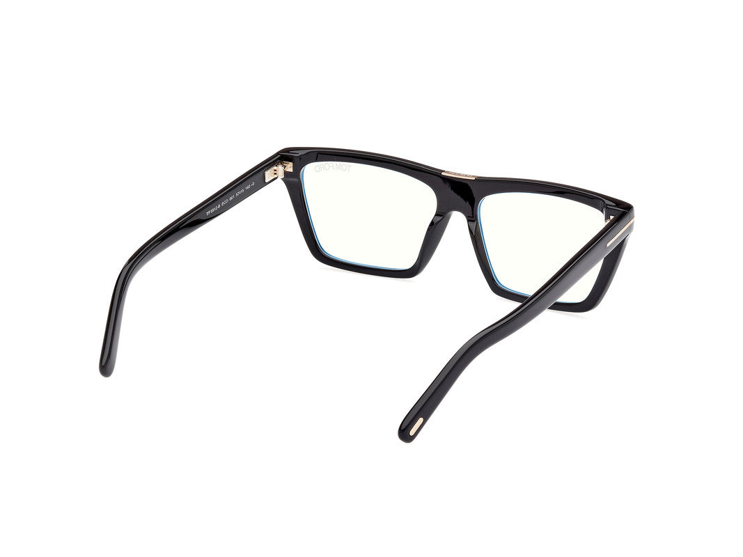 Shiny Black Female Glasses Tom Ford 889214443892