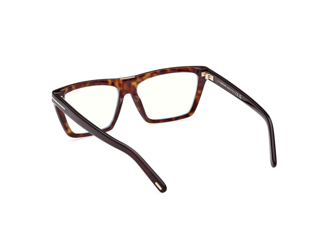 Dark Havana Female Glasses Tom Ford 889214443915