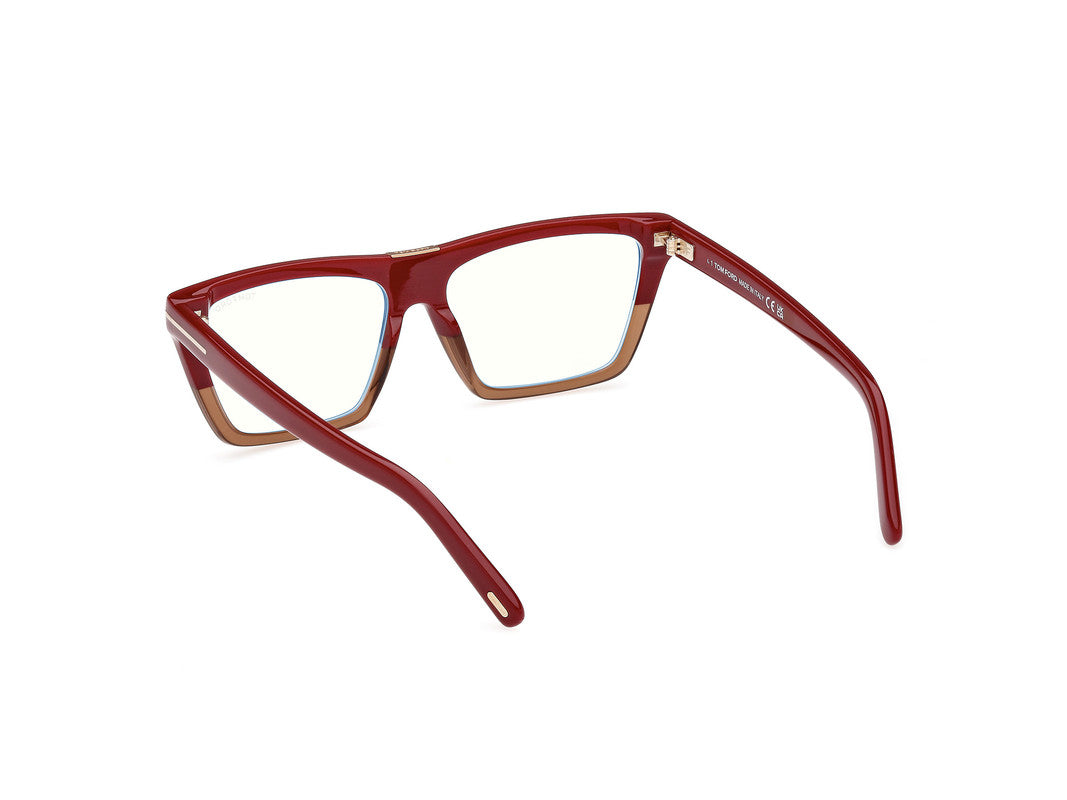 Bordeaux/Gradient Female Glasses Tom Ford 889214443922