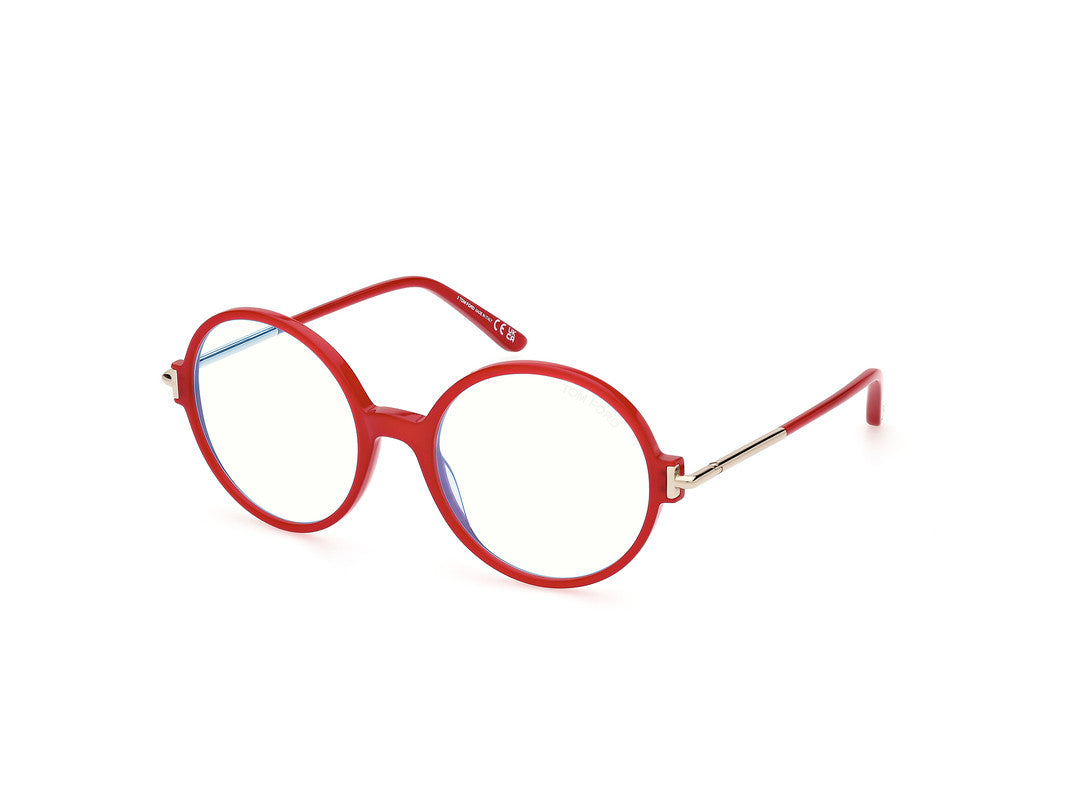 Shiny Light Red Female Glasses Tom Ford 889214443984