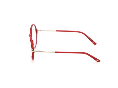 Shiny Light Red Female Glasses Tom Ford 889214443984