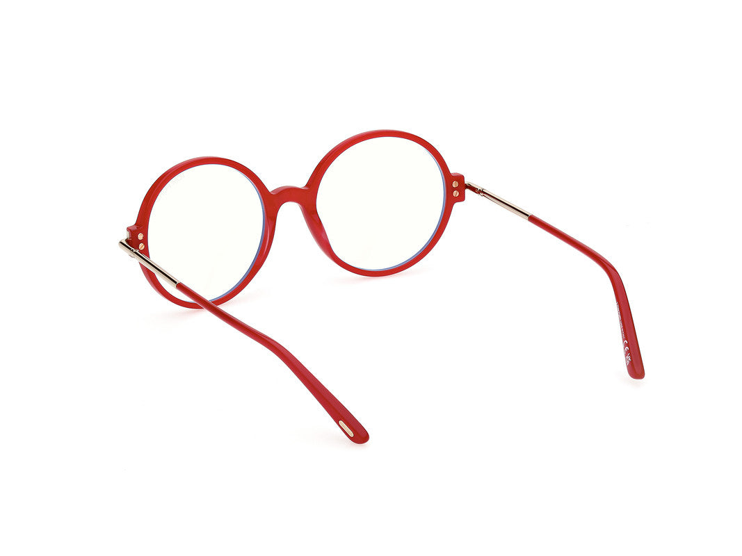 Shiny Light Red Female Glasses Tom Ford 889214443984