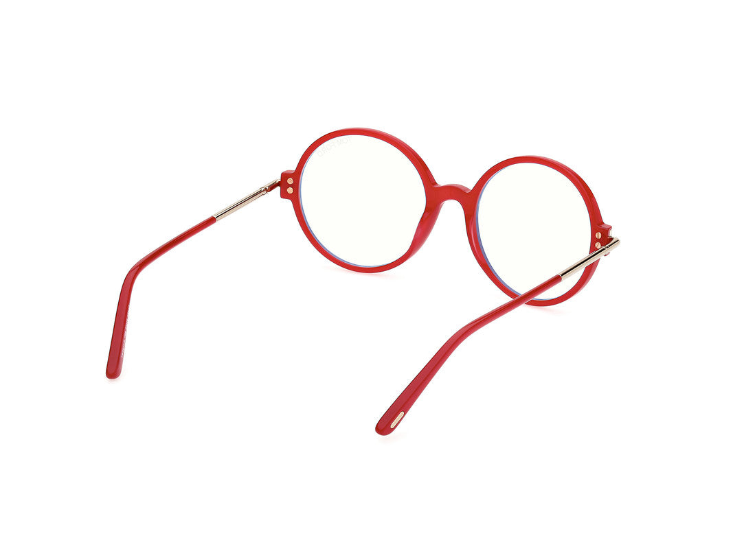 Shiny Light Red Female Glasses Tom Ford 889214443984