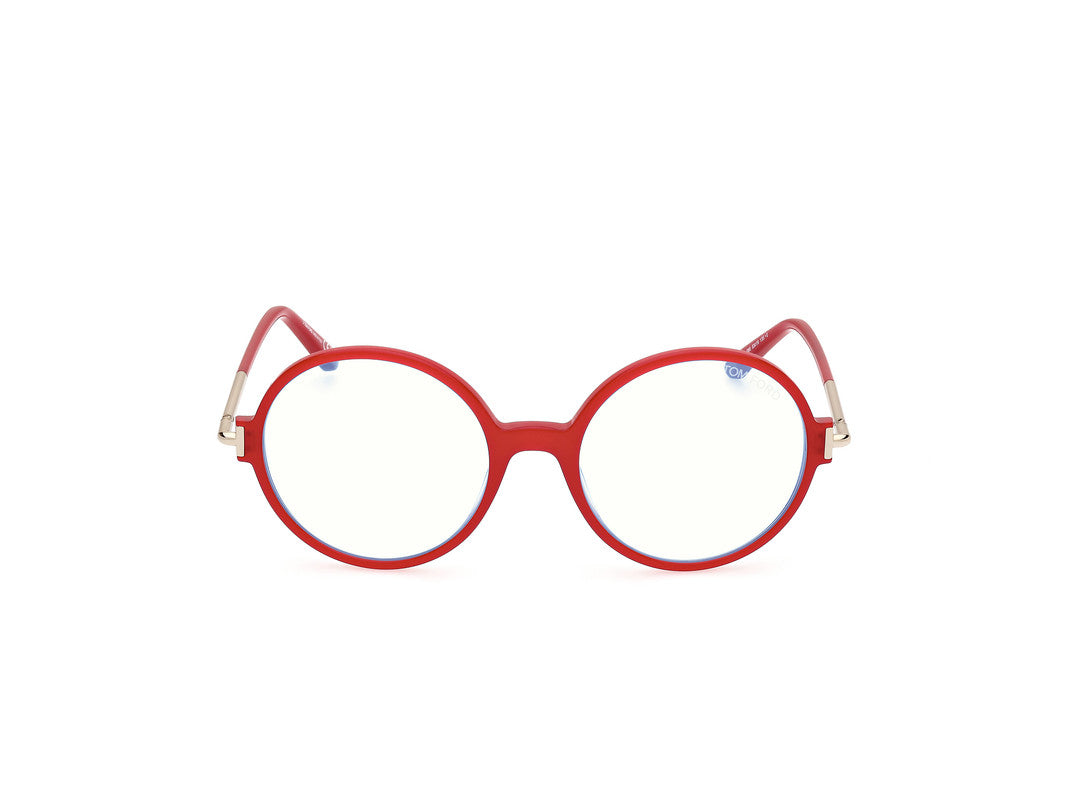 Shiny Light Red Female Glasses Tom Ford 889214443984