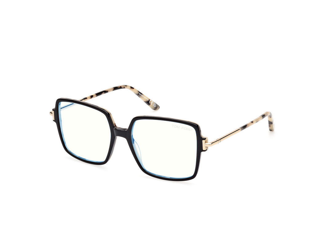 Black/Monocolor Female Glasses Tom Ford 889214444004