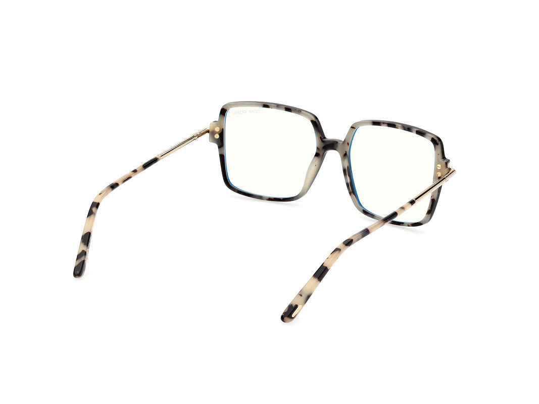 Black/Monocolor Female Glasses Tom Ford 889214444004