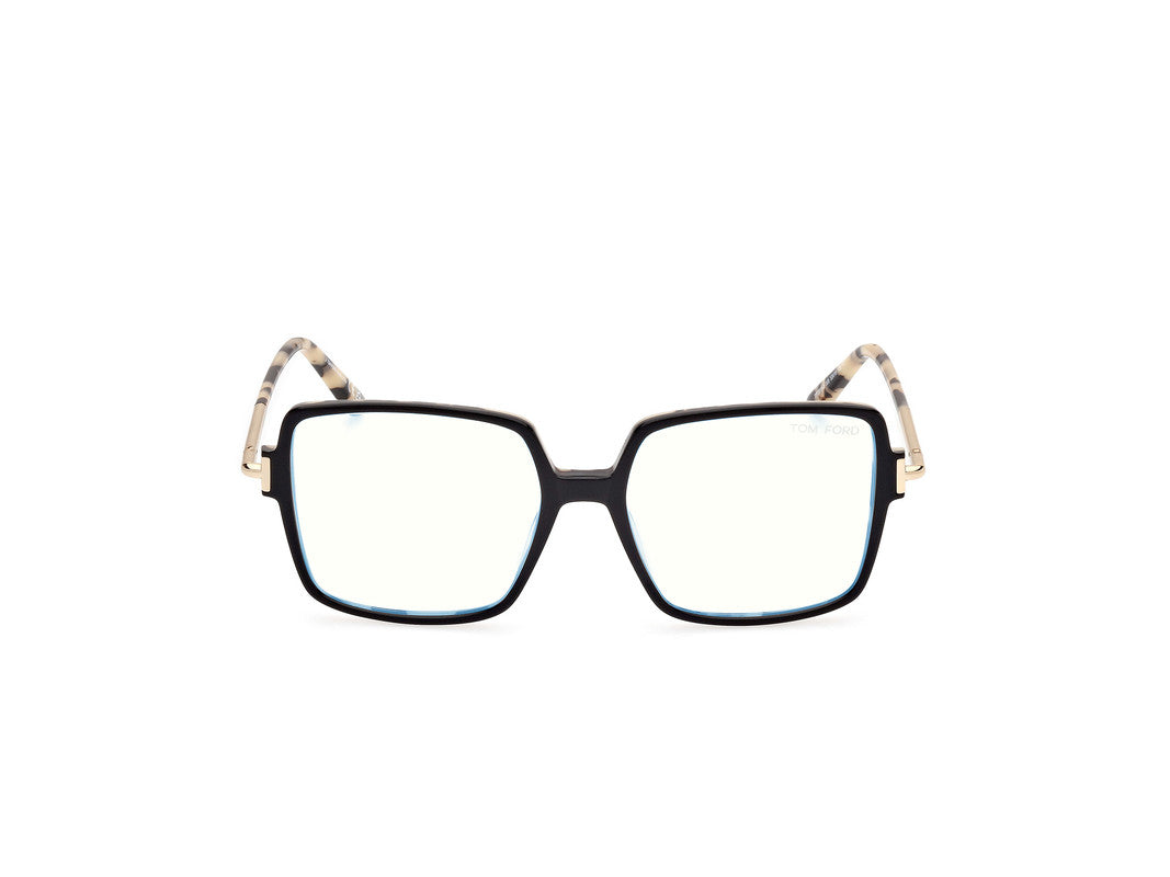 Black/Monocolor Female Glasses Tom Ford 889214444004