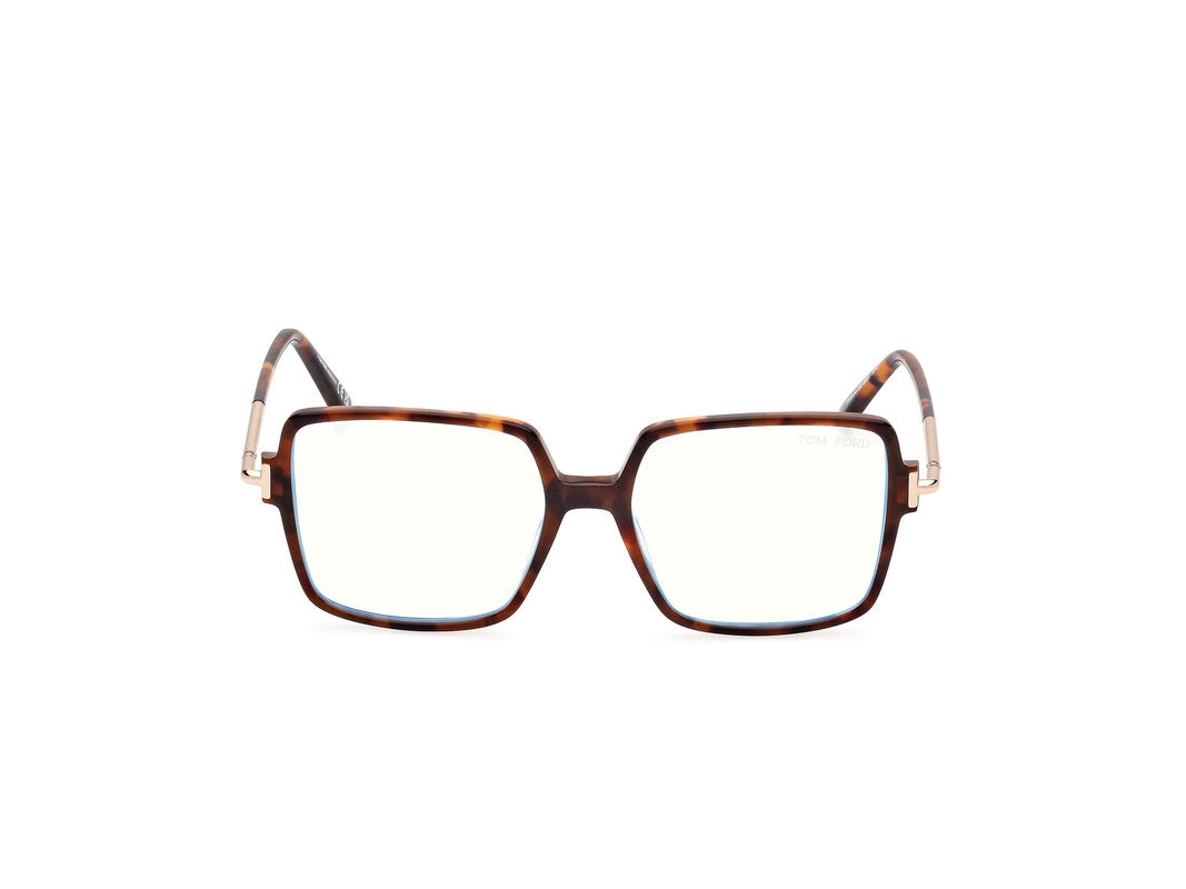 Red Havana Female Glasses Tom Ford 889214444028