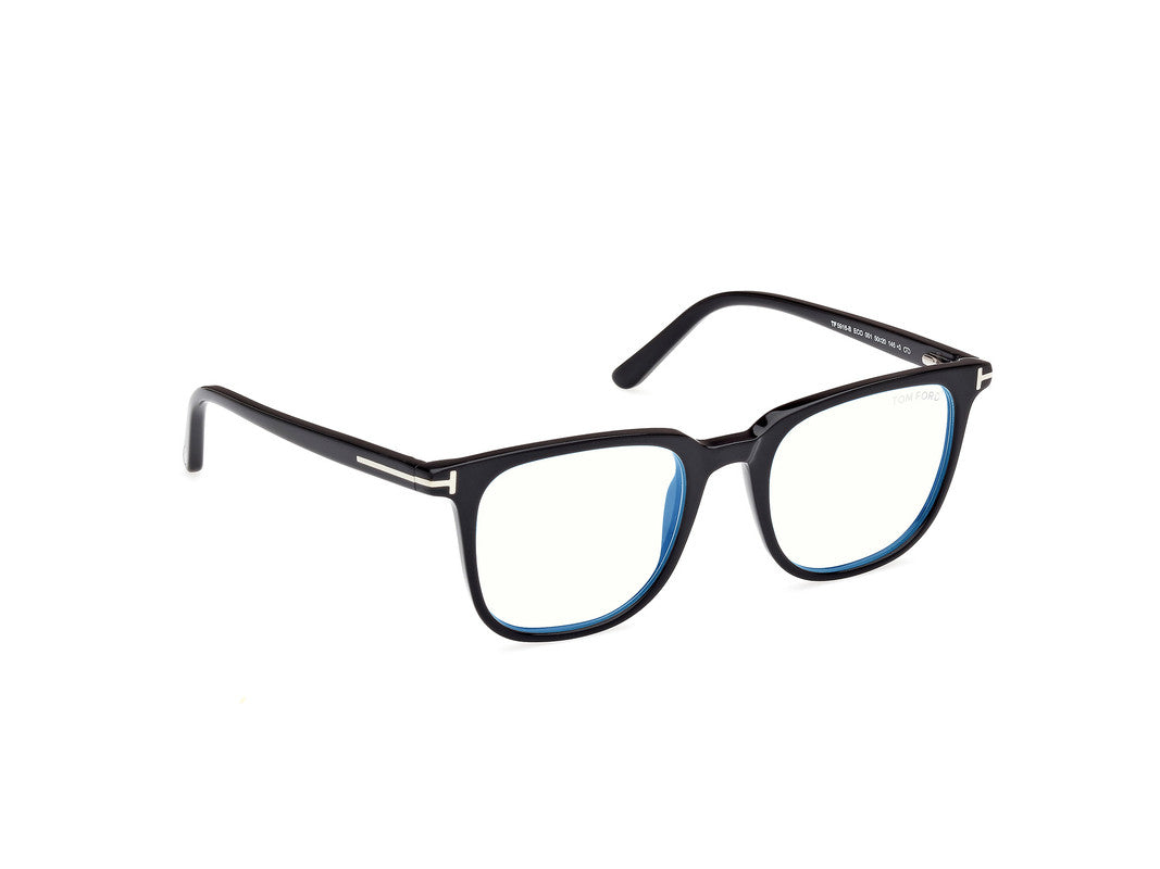 Shiny Black Male Glasses Tom Ford 889214444042