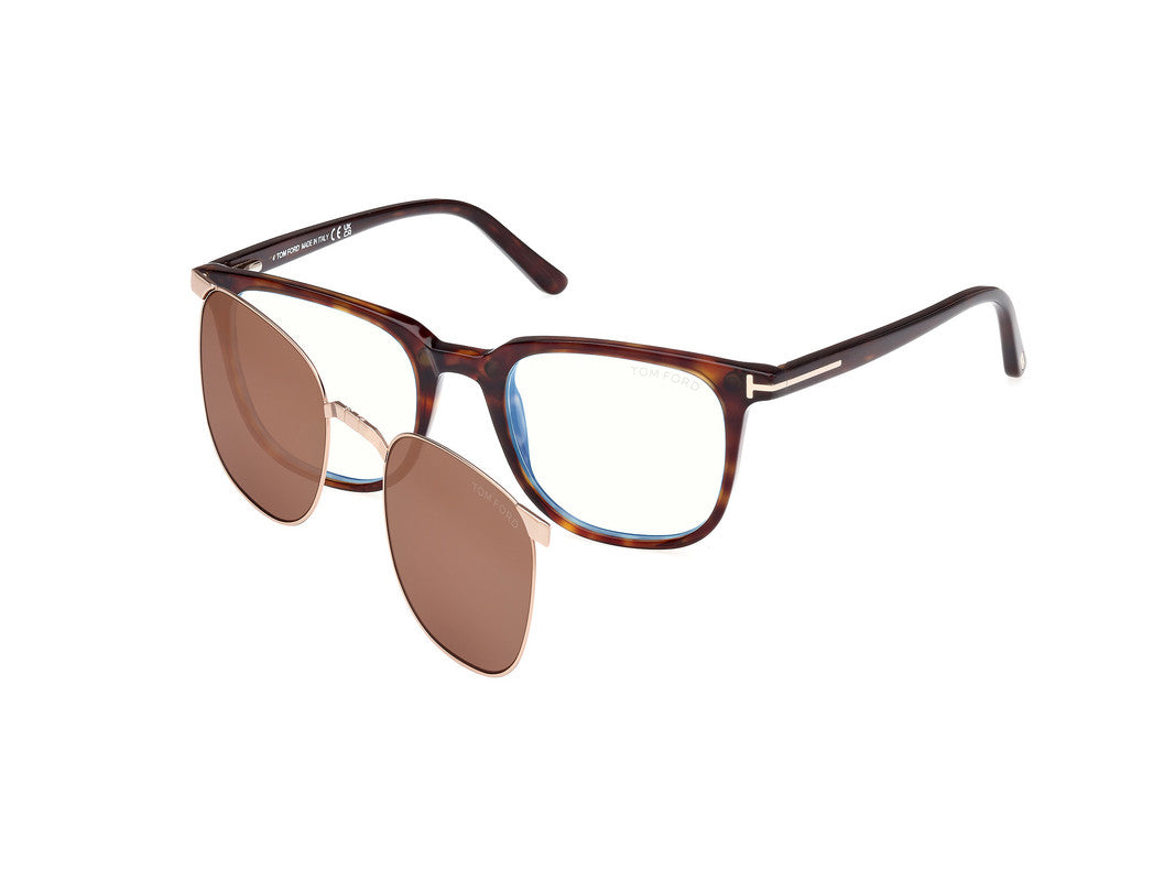 Dark Havana Male Glasses Tom Ford 889214444059