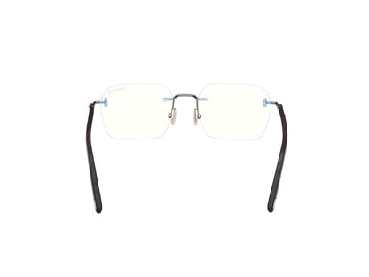 Shiny Dark Ruthenium Male Glasses Tom Ford 889214488381