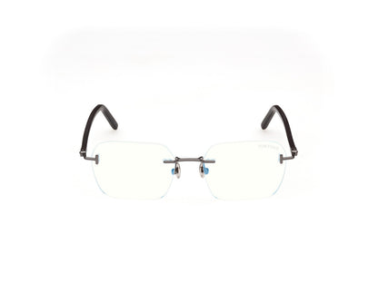 Shiny Dark Ruthenium Male Glasses Tom Ford 889214488381