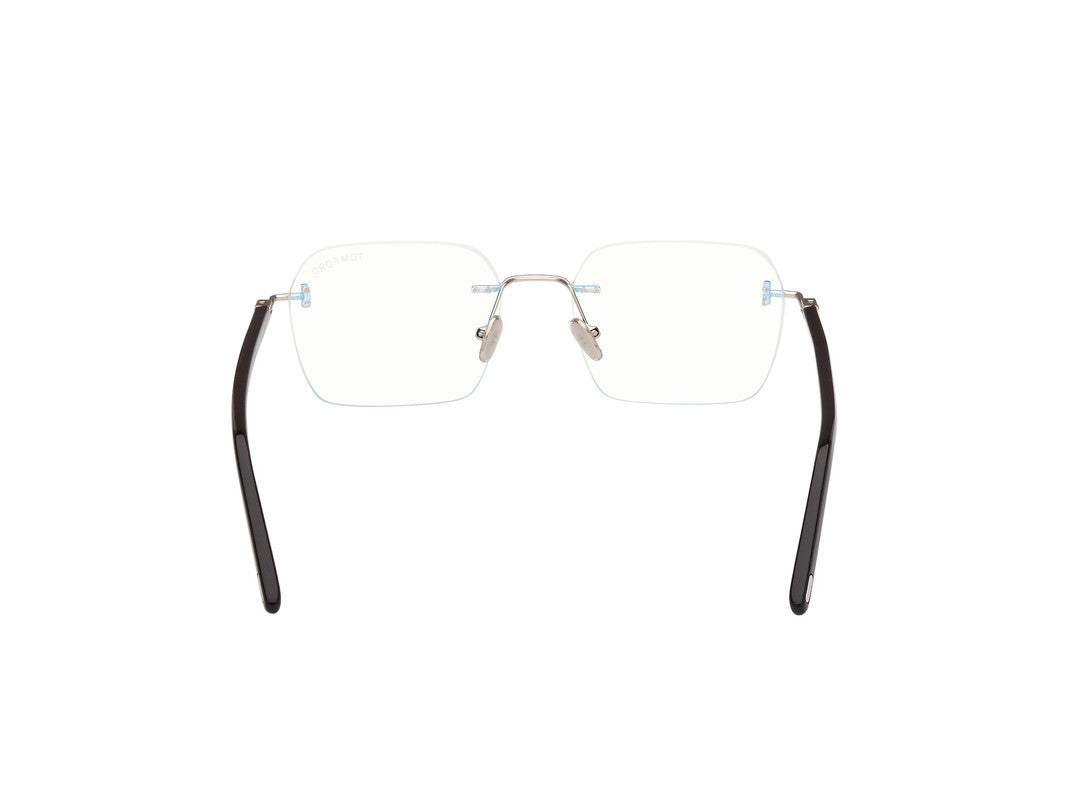 Shiny Palladium Male Glasses Tom Ford 889214488398