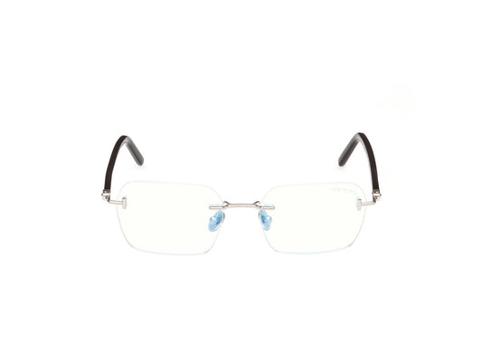 Shiny Palladium Male Glasses Tom Ford 889214488398