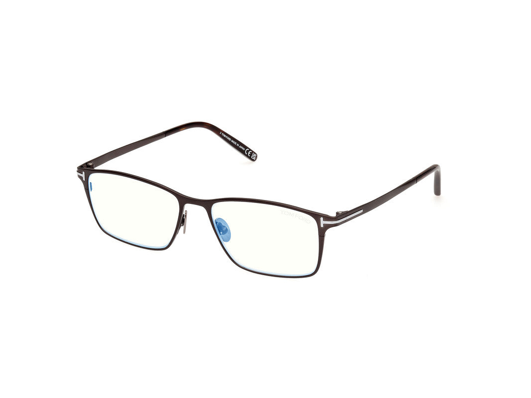 Matte Gunmetal Male Glasses Tom Ford 889214488428