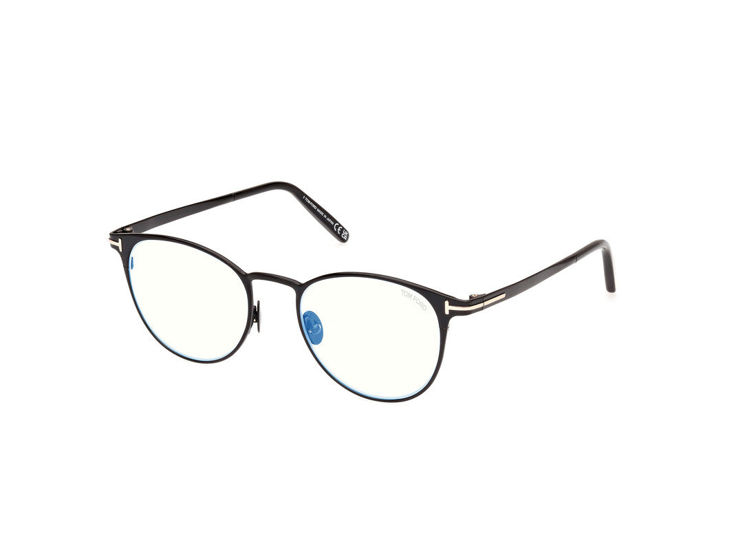 Shiny Black Male Glasses Tom Ford 889214488435