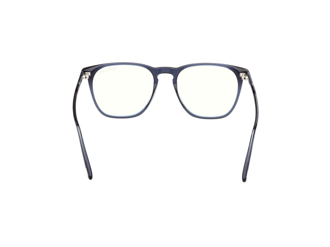 Shiny Blue Male Glasses Tom Ford 889214488480