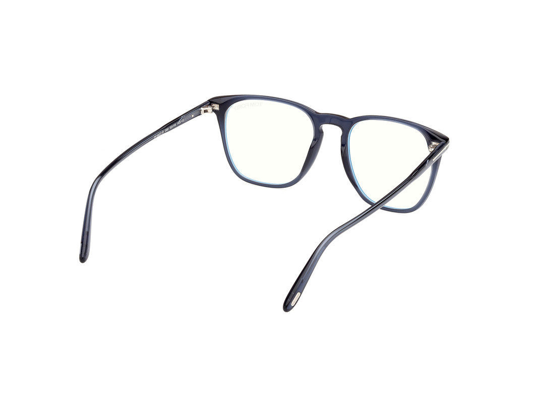 Shiny Blue Male Glasses Tom Ford 889214488480