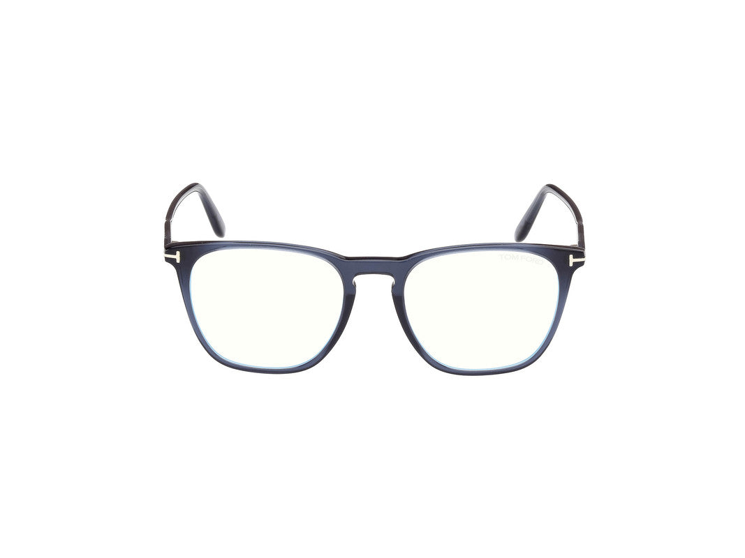 Shiny Blue Male Glasses Tom Ford 889214488480