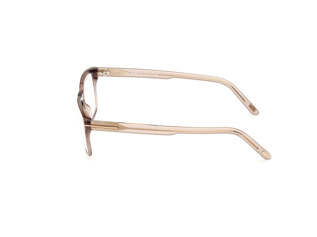 Shiny Beige Male Glasses Tom Ford 889214488510