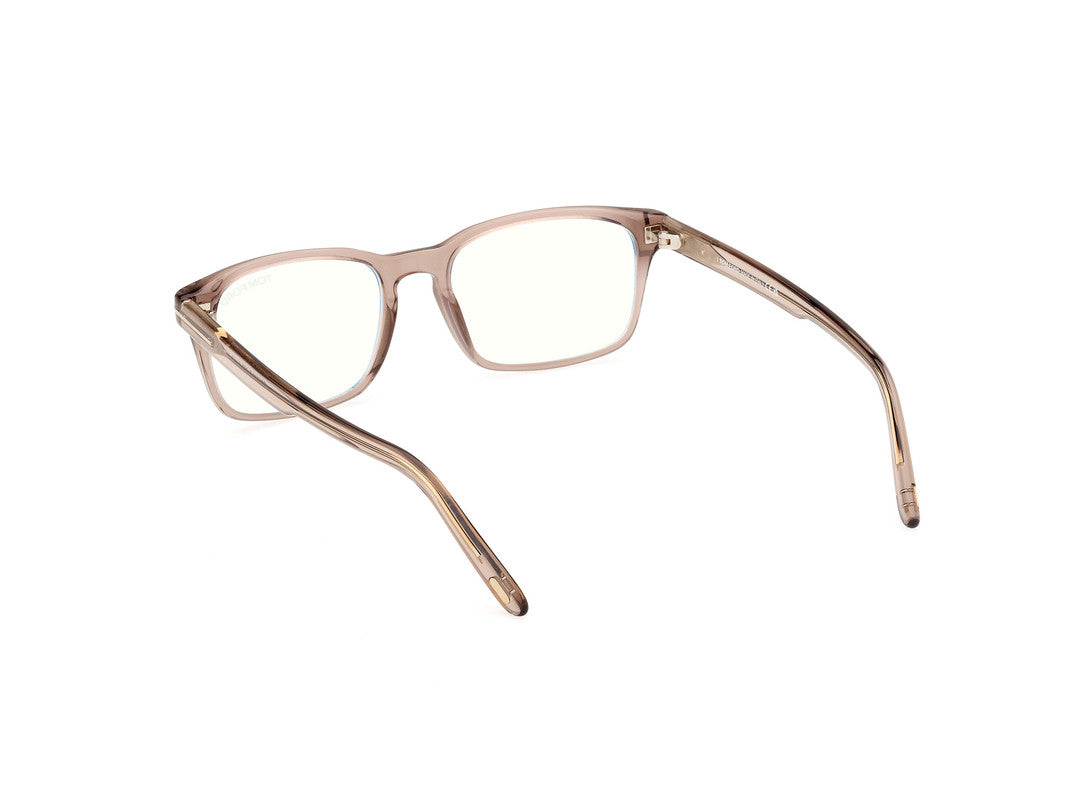 Shiny Beige Male Glasses Tom Ford 889214488510