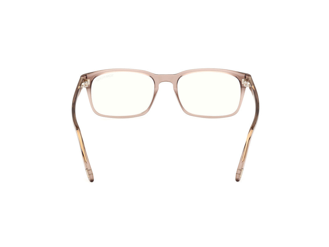 Shiny Beige Male Glasses Tom Ford 889214488510