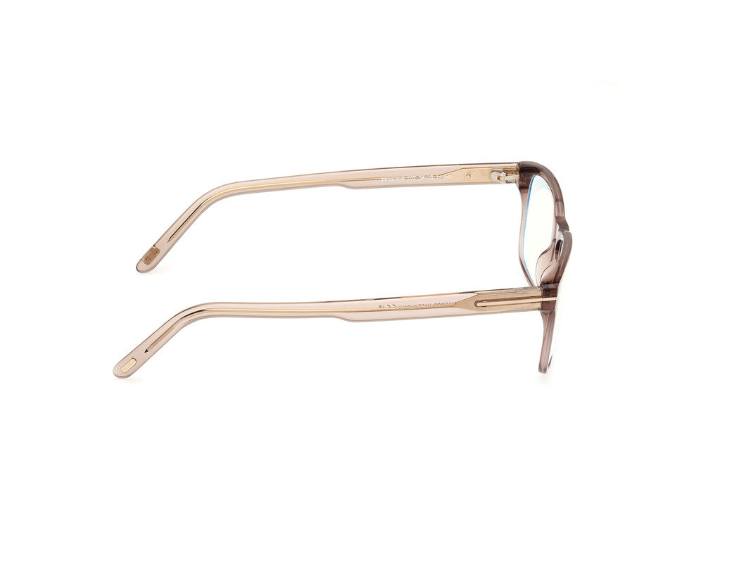 Shiny Beige Male Glasses Tom Ford 889214488510