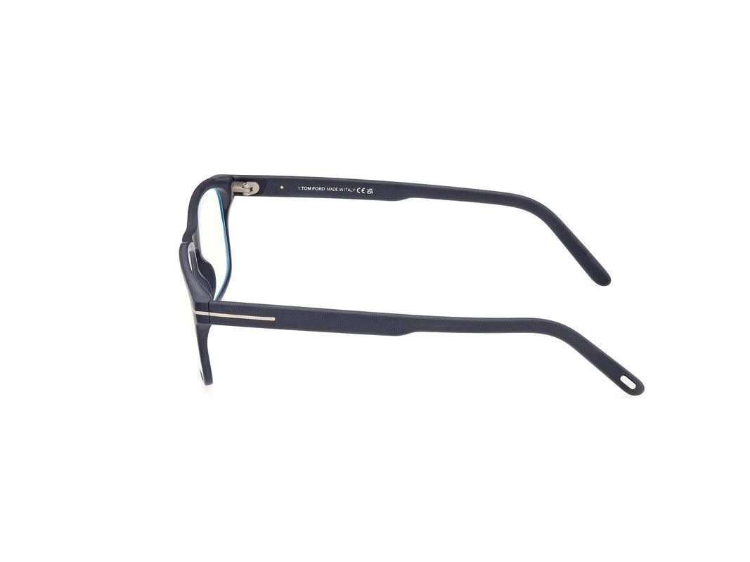 Matte Blue Male Glasses Tom Ford 889214488527