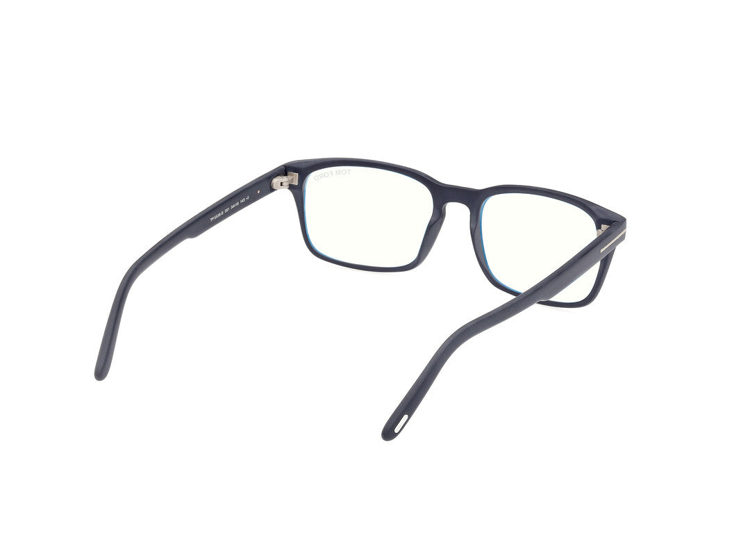 Matte Blue Male Glasses Tom Ford 889214488527