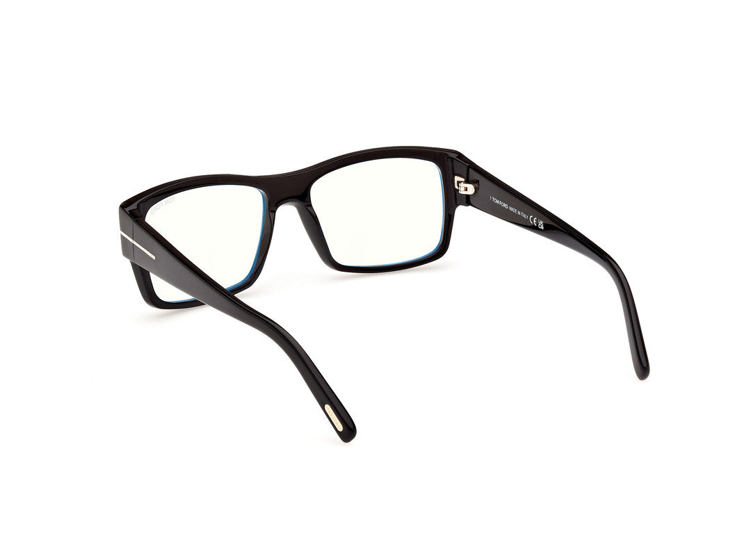 Shiny Black Male Glasses Tom Ford 889214488640