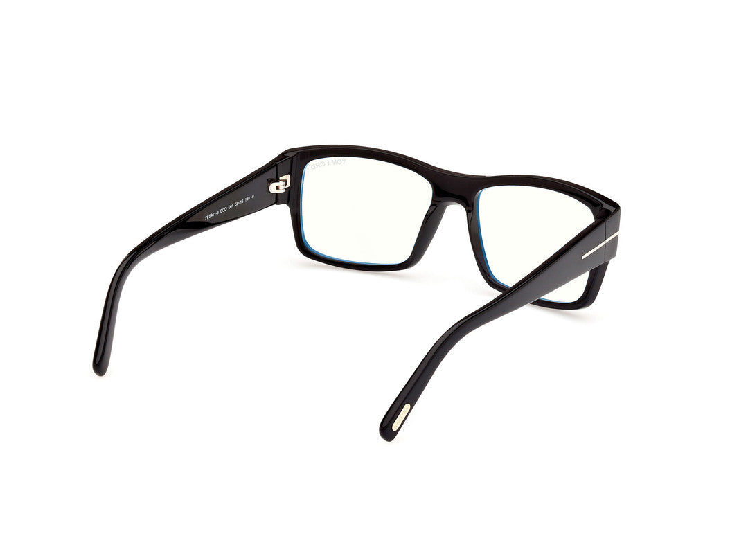 Shiny Black Male Glasses Tom Ford 889214488640