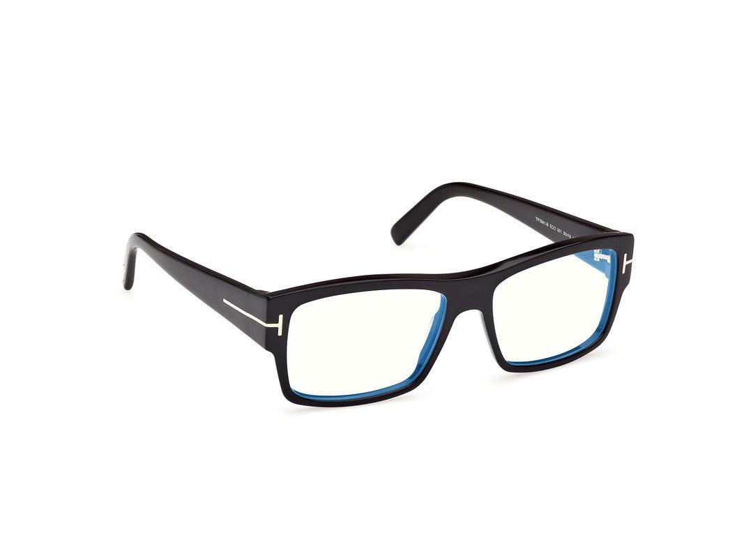 Shiny Black Male Glasses Tom Ford 889214488640