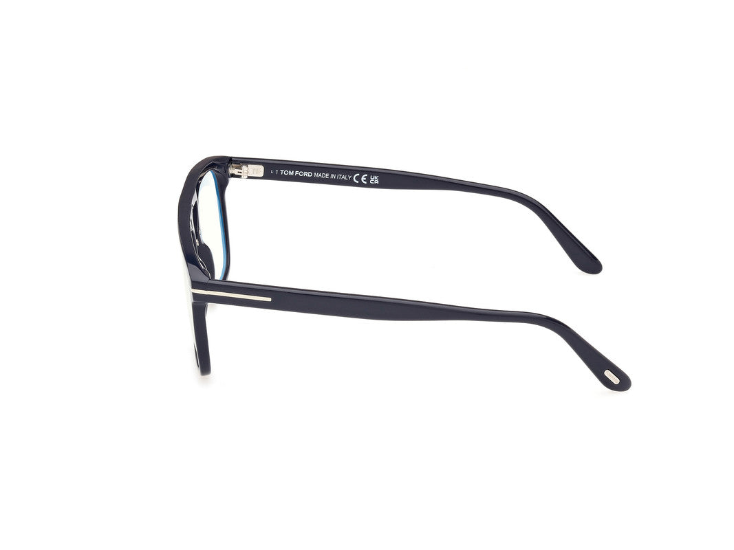 Shiny Blue Male Glasses Tom Ford 889214488664