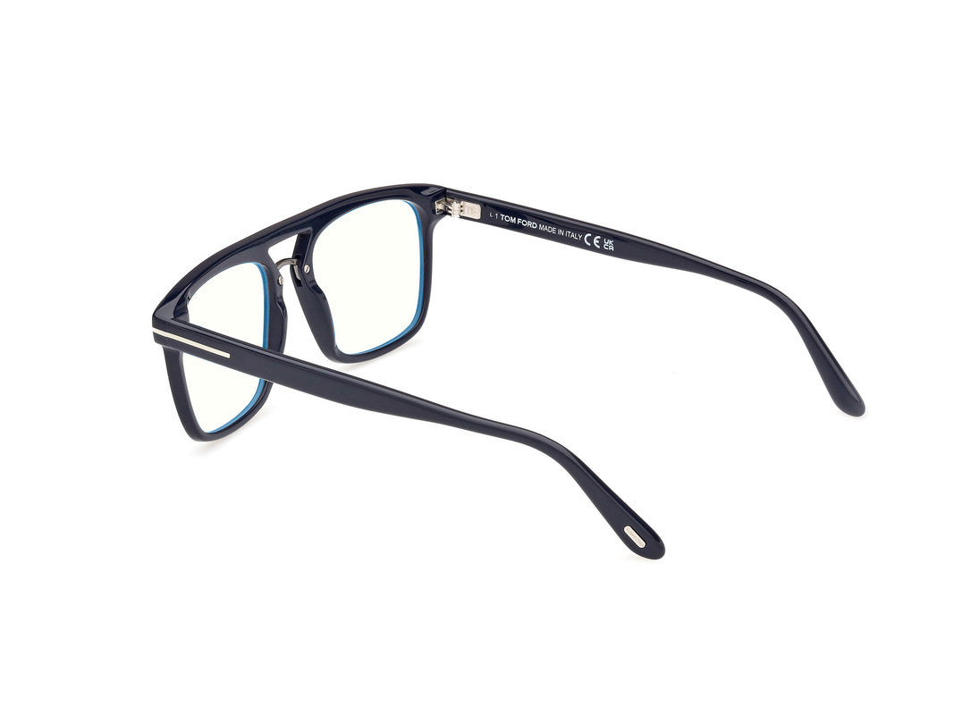 Shiny Blue Male Glasses Tom Ford 889214488664