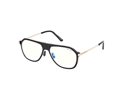 Black/Crystal Male Glasses Tom Ford 889214488671