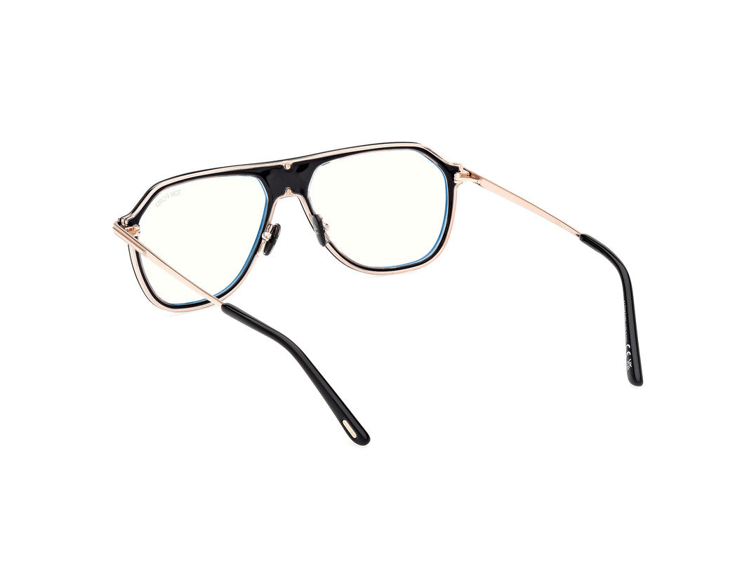 Black/Crystal Male Glasses Tom Ford 889214488671