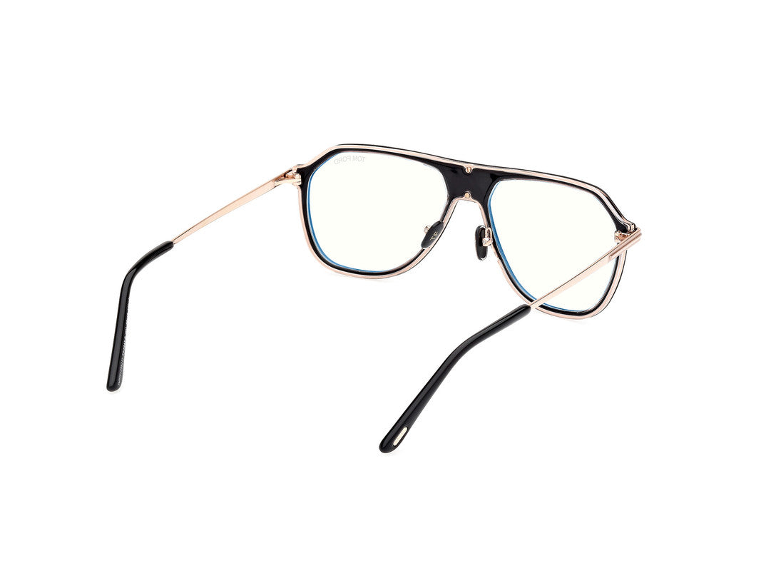 Black/Crystal Male Glasses Tom Ford 889214488671