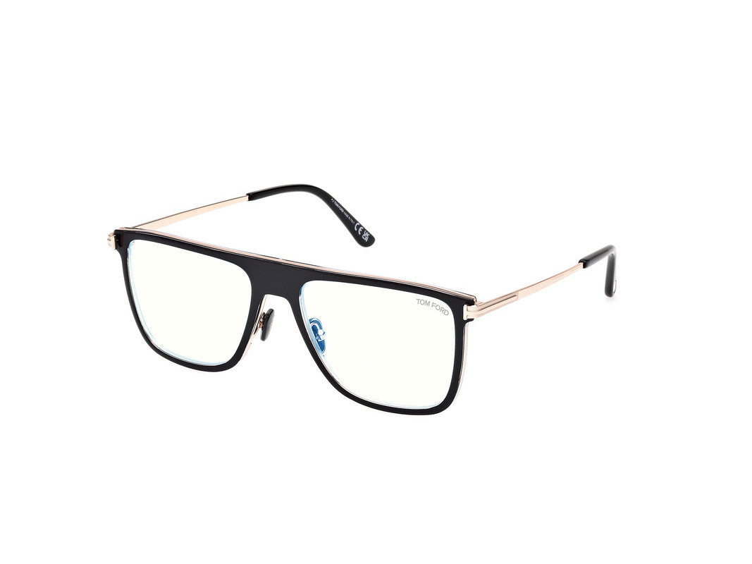 Black/Crystal Male Glasses Tom Ford 889214488701