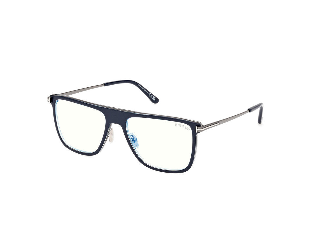 Blue/Monocolor Male Glasses Tom Ford 889214488725