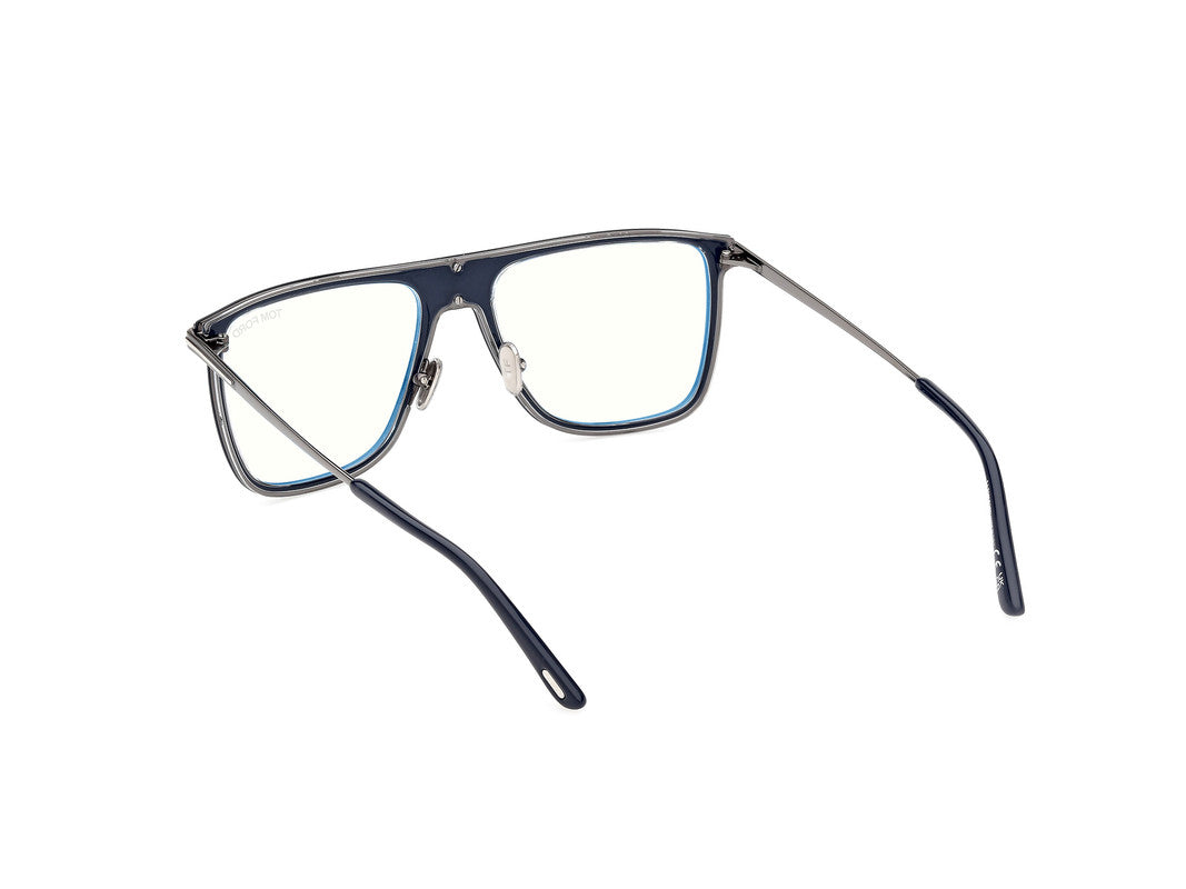 Blue/Monocolor Male Glasses Tom Ford 889214488725