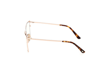 Shiny Rose Gold Female Glasses Tom Ford 889214488749