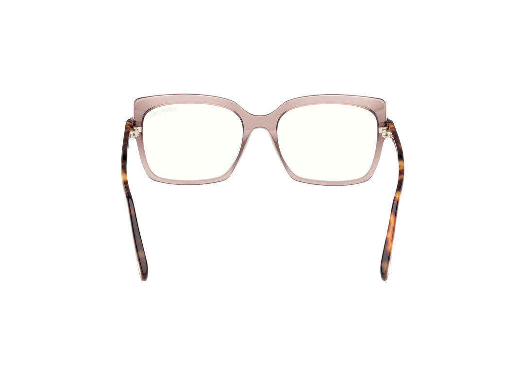 Shiny Dark Brown Female Glasses Tom Ford 889214488787