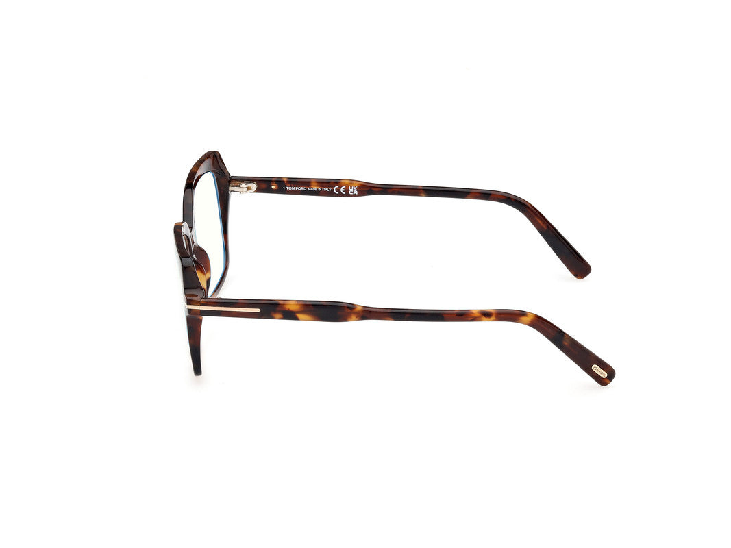 Dark Havana Female Glasses Tom Ford 889214488794