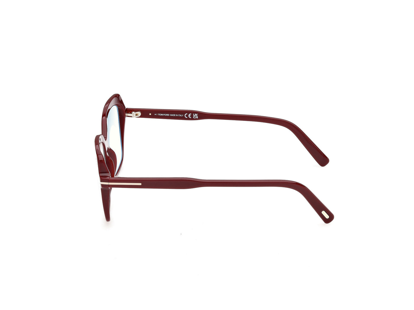 Shiny Bordeaux Female Eyeglasses Tom Ford 889214683908