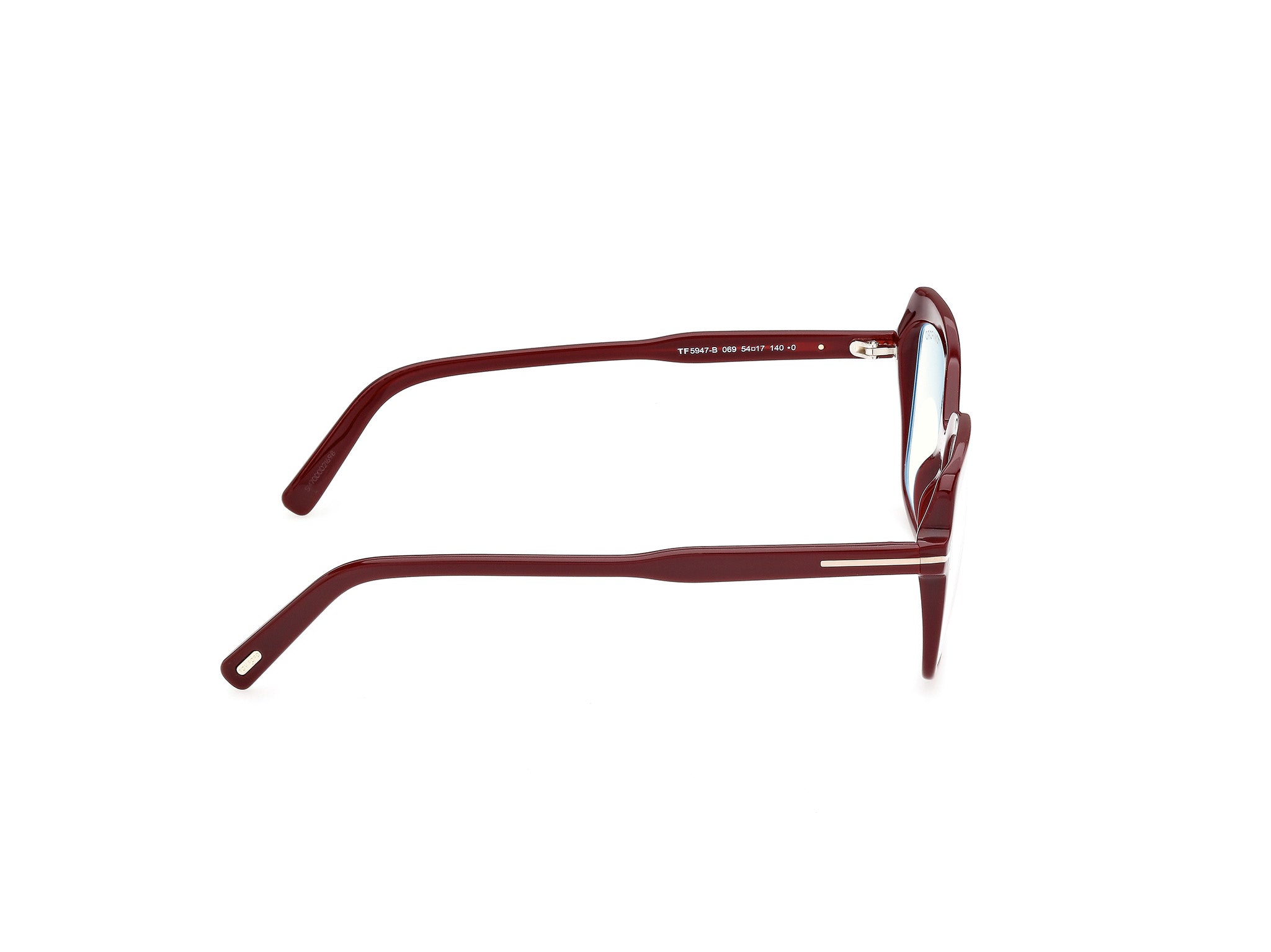 Shiny Bordeaux Female Eyeglasses Tom Ford 889214683908